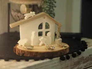 Modern Christmas Nativity Scene (No AMS)
