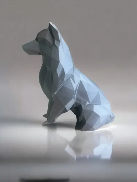 Low Poly - Shetland Sheepdog — Image 7 of 13