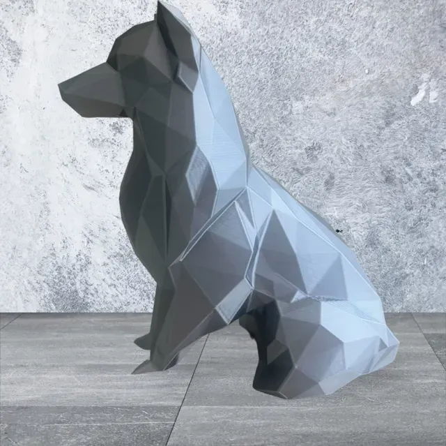 Low Poly - Shetland Sheepdog — Image 8 of 13