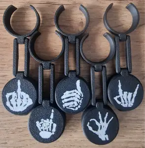 SKULL HANDS BOTTLE CAPS Bier Beer Deckel