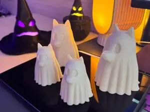 Halloween ghost dog