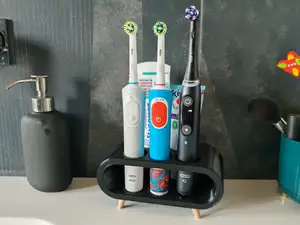 Oral B porta spazzolino elettrico + dentifricio