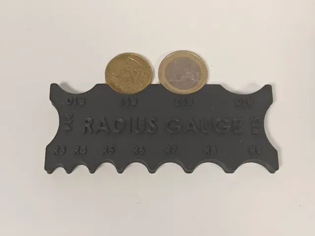 Radius Gauge Card (R3 to R15) | Measuring Tool — Фото 3 из 3
