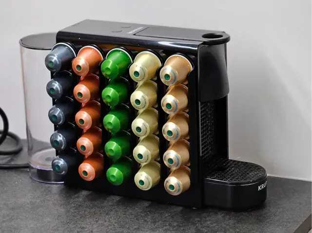 Nespresso capsule holder