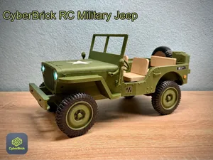 CyberBrick RC Military Jeep