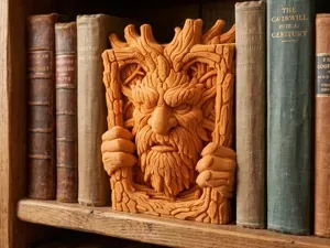 Waldhueter Buchstuetze der Aeltesten Book Nook