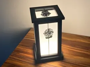Rose Puck Lamp