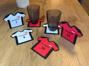 Österreich Trikot Untersetzer – WM 2026 Edition