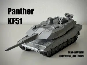 Panther KF51 German 4th-Gen Main Battle Tank 1/35