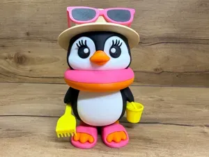 Mrs Pingouin Plage Multipart sans AMS