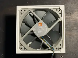 Exhaust Housing 120mm Noctua Fan. 50mm/2 inch Hose