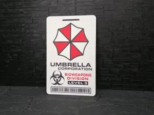 Magnet Schild "Umbrella Zugangskarte Ausweis"