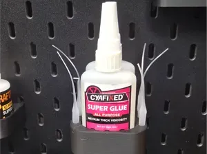CYAFIXED Super Glue Skadis Mount