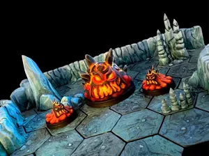 Lava Slime (Supportless- FDM Friendly)