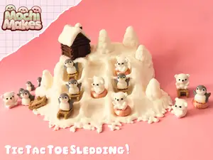 Sledding Tic Tac Toe!