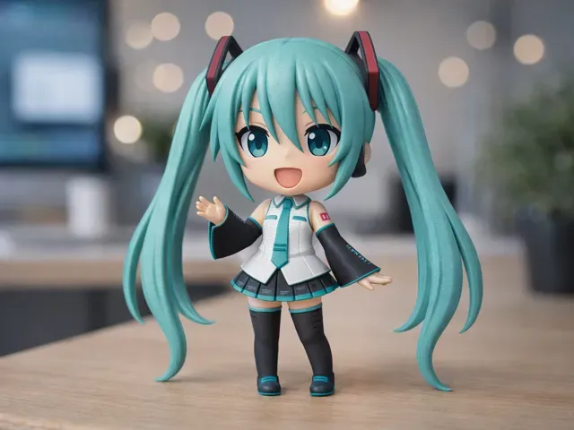 Hatsune Miku Chibi Figur