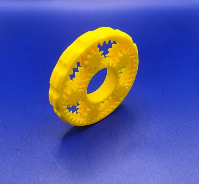 Planetary Ring Fidget – Smooth Spin Gear Toy — Фото 4 из 4