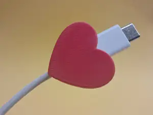 Heart-Shaped Cable Protector