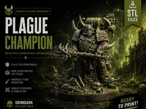 Death Guard -Nurgle Plague Marine, fan made