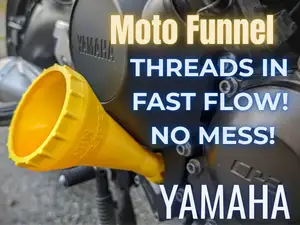 YAMAHA Oil Funnel, MT09 YZ – Thread-In No Spill