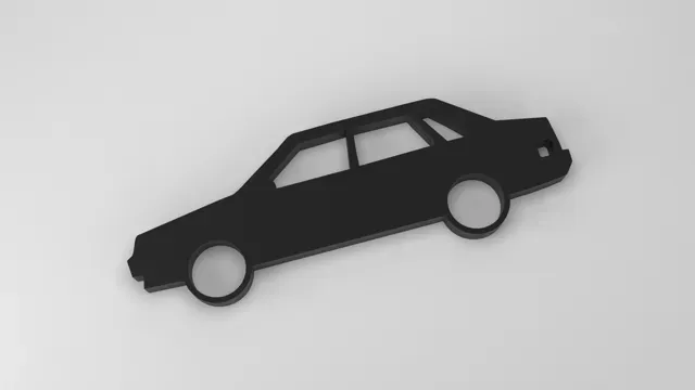 Lada Samara/21099 keychain