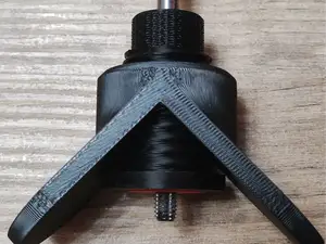 Tapping guide for cylindrical surfaces