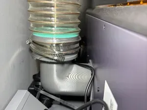 Adaptor for Falcon A1 Laser to 80mm Flexible Duct