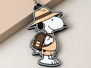 Snoopy Traveler Keychain
