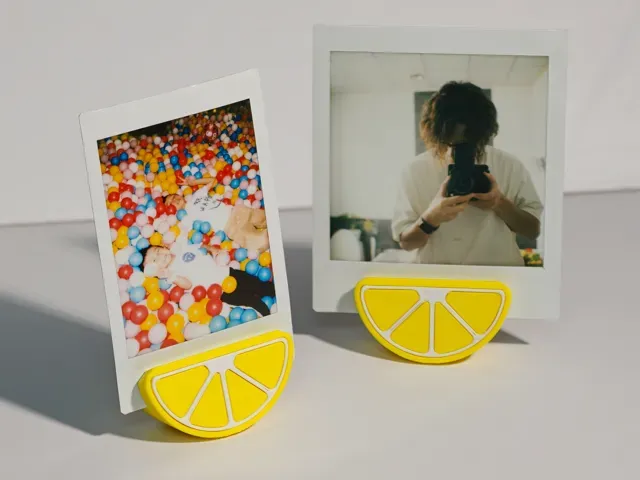 Wobble Instant Photo Stand #2 — Zest