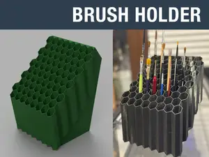 A stand for brushes or for markers, pens, pencils