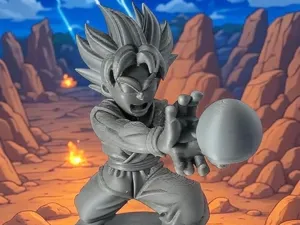 Goku Kamehameha Dragon Ball Z