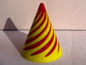 Pass-Through Spiral Cone Fidget