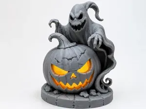 Haunted Pumpkin – Leuchtende Halloween-Dekoration