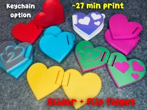Heart Slider + Flip Fidget (~27 mins)
