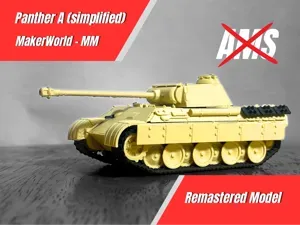 1/72 Panther A (simplified)