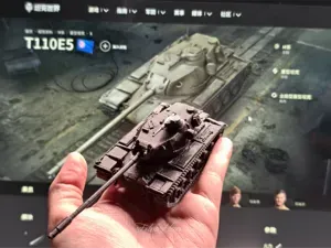 T110E5 坦克世界T110E5重型坦克 1:72