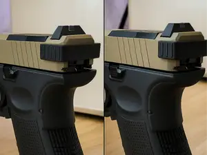 Enhanced Charging Handle for Glock 17, 19, 26