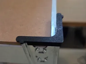 Corner protector for Hard Head shelf