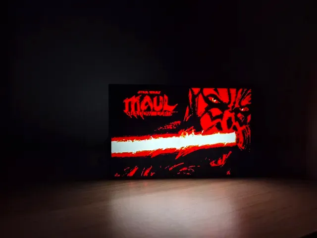 Star Wars - Darth Maul Lightbox — Фото 5 из 5