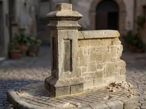 Stone Corner Diorama Base, Wargame base 1/35