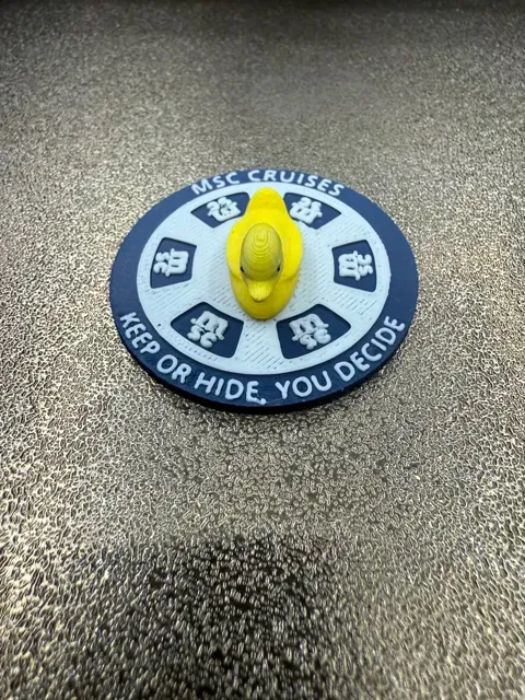 MSC CRUISE DUCK POKER CHIP FOR HIDING — Фото 4 из 7