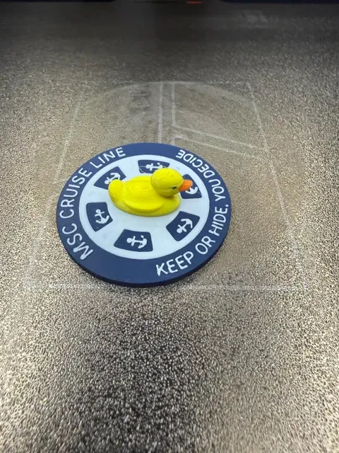 MSC CRUISE DUCK POKER CHIP FOR HIDING — Фото 2 из 7
