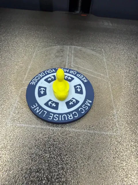 MSC CRUISE DUCK POKER CHIP FOR HIDING — Фото 7 из 7