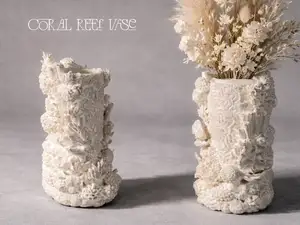 Coral Reef Vase - High Detail Statement Vase