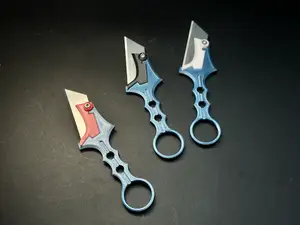 Lightweight Knife with Utility Blade
