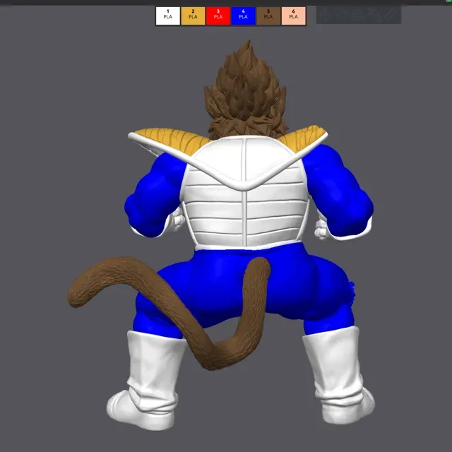 DRAGONBALL GREAT APE VEGETA MULTICOLOR EDITION — Фото 10 из 15