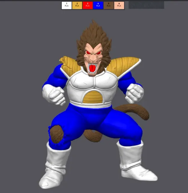 DRAGONBALL GREAT APE VEGETA MULTICOLOR EDITION — Фото 12 из 15