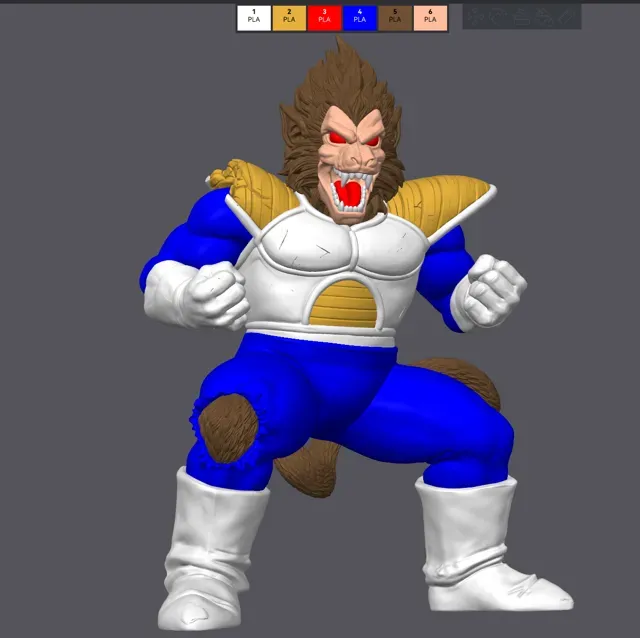 DRAGONBALL GREAT APE VEGETA MULTICOLOR EDITION — Фото 9 из 15