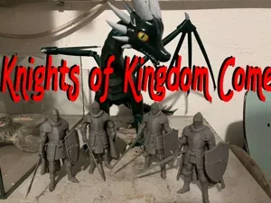 Knight with sword and shield, Kingdom Come