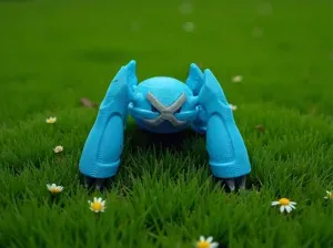 Metagross Toy Figurine Pokemon Inspired Creature